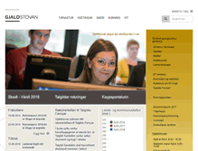 Tablet Screenshot of gjaldstovan.fo